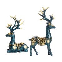 Bothyi - Adornos De Ciervos Para Parejas, Manualidades, Decoración Artística, Decoraciones De Ciervos Para Oficina, Coche, Hotel