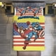 thumbnail image 1 of Captain America And The Falcon Comforter Set for Kids Boys Teen Men Tween 3D Lightweight Microfiber Bedding Sets, 1 of 4