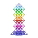 thumbnail image 1 of Bloques magnéticos para construcción Veatree, 206 unidades, 2.28 unidades, con bolsa, 1 of 8