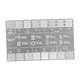 thumbnail image 5 of Regla de medición de café molido de 200 micrones, tarjeta de comparación compacta para cocina y cafetería, herramienta de medición resistente a 1 pieza, 5 of 5