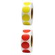 thumbnail image 3 of 2 Rollos De Mini Pegatinas De Papel Kraft Etiquetas Adhesivas Scrapbooking Amarillo Y Rojo, 3 of 5