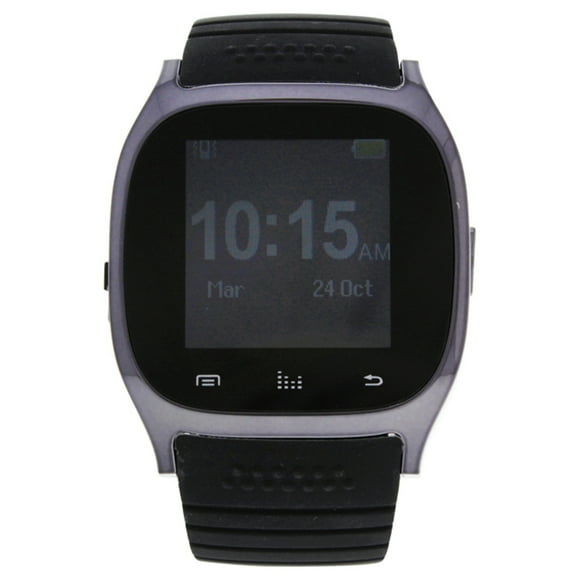 Reloj Inteligente Con Correa De Silicona Ek-b Montre Con Conexión - Negro De Para - Reloj