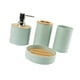 thumbnail image 5 of Juego De 4 Accesorios De Baño, Regalo De Inauguración De La Casa, Decoración De Baño, Taza De Enjuague Bucal Verde, 5 of 5