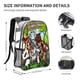 thumbnail image 2 of Amigos AnimalesMochila transparente temática, resistente y duradera, bolsa see-through para trabajo, deporte, universidad y viaje, 31 × 43 cm, 2 of 6