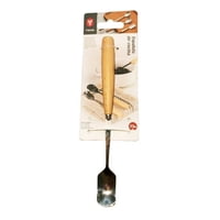 Genérico - Espátula De Cocina, Cucharadita Acero Inoxidable 17.5Cm