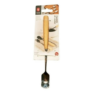 Genérico - Espátula De Cocina, Cucharadita Acero Inoxidable 17.5Cm