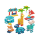 thumbnail image 1 of MESA DE JUEGO CON SILLA Y 102 PIEZAS DE Bloques, 1 of 7