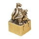 thumbnail image 5 of Sello De Estatua De Xuanwu, Artesanía De Latón, Pequeña Escultura Para Escritorio De Oficina, Año Nuevo, 5 of 5