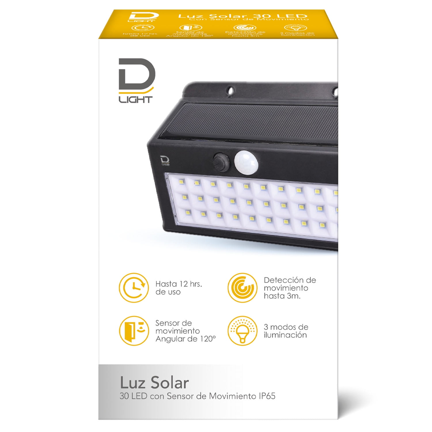 Luz Solar 30 Leds Datacom Pronobel