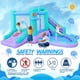 thumbnail image 4 of Brincolín inflable con tobogán de agua Bestsun para 3 a 10 años, 4 of 7