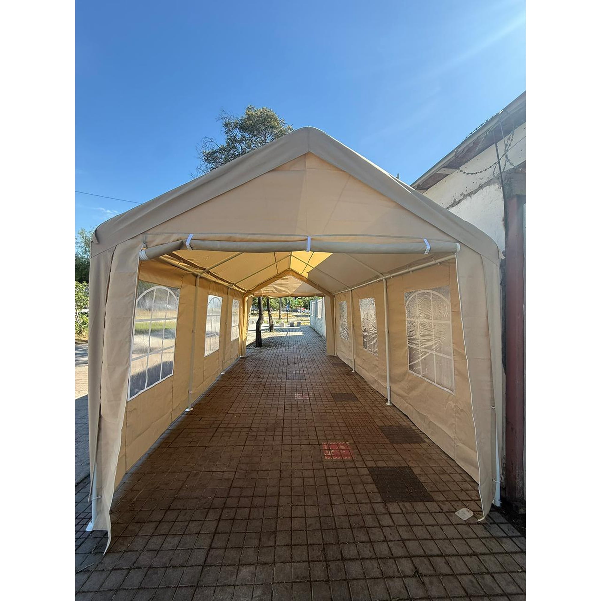 Tentex - Carpa De Eventos 3x6 Tela Impermeable Beige