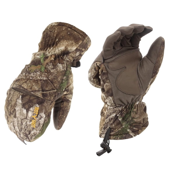 Manoplas HOT SHOT Talla Media Camuflaje Realtree APX Pop‑Top