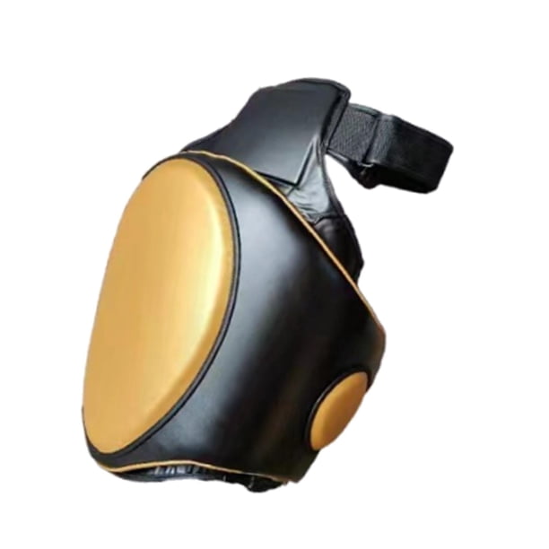 Almohadilla De Muslo Curvada Para Boxeo, Para Entrenamiento De Boxeo Masculino, Almohadilla Corporal Para Patadas Y Golpes, Color Negro