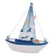 thumbnail image 4 of Estilo Mediterráneo Retro Mini Barco De Vela Modelo Náutica # 6, 4 of 5
