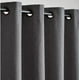 thumbnail image 2 of 1 Paño Cortina Lino Con Blackout 140x220 Gris oscuro, 2 of 3