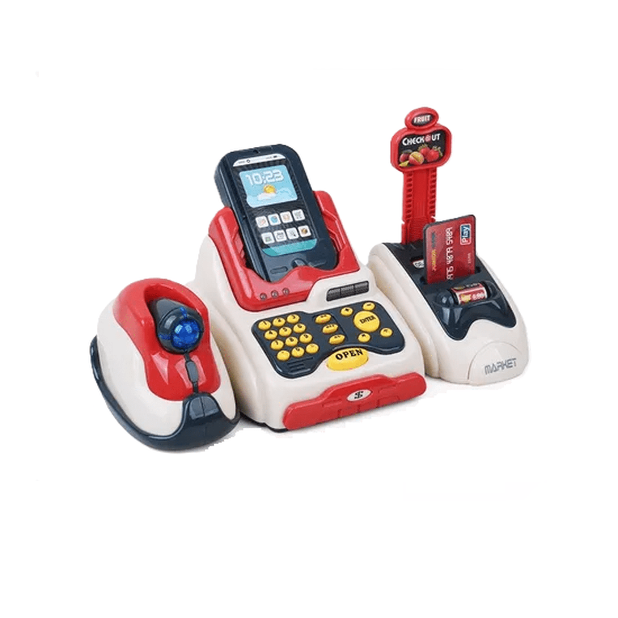 Genérico - Caja Registradora De Juguete Para Niños Multicolor