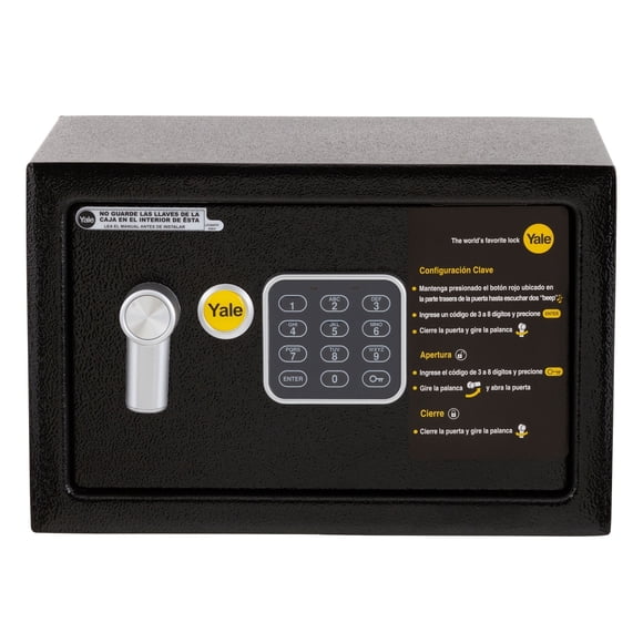 Caja Fuerte de Seguridad Digital YALE Compact 8,6 lts.