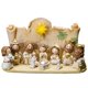 thumbnail image 3 of Santa Natividad Conjunto Adorno De Mesa Navidad Regalos Blanco Con Base, 3 of 5