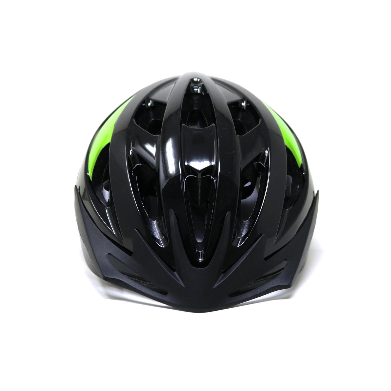Radical Mountain - Casco Mtb Nt Con Luz Negro Verde L 58-59cm