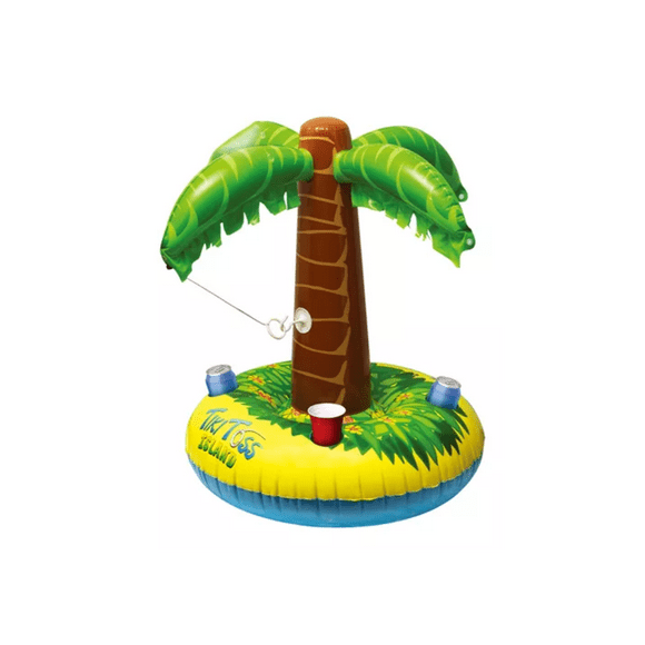 Flotador Inflable Palmera Posa Vaso Juego Piscina Verano