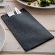 thumbnail image 4 of Servilletas Premium Air-Laid Linnen®   NEGRAS 40X40 Cm. 8 PLIEGUES CON BOLSILLO, 4 of 6