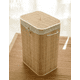thumbnail image 3 of Cesto ropa sucia plegable look bambú color beige, 3 of 3