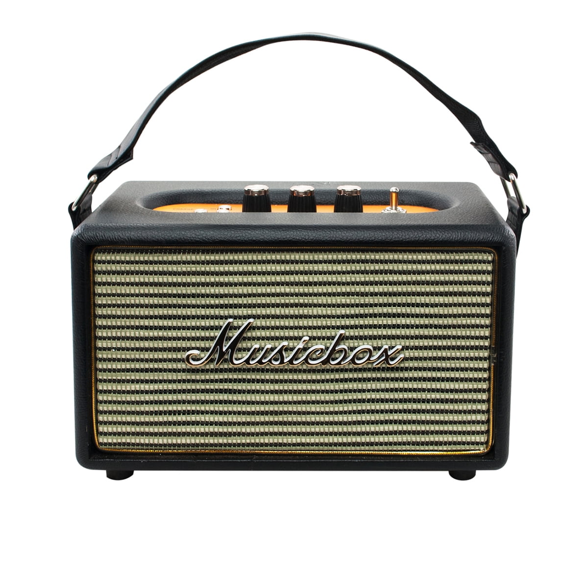 Parlante 8748 Musicbox Negro Bluetooth Mlab