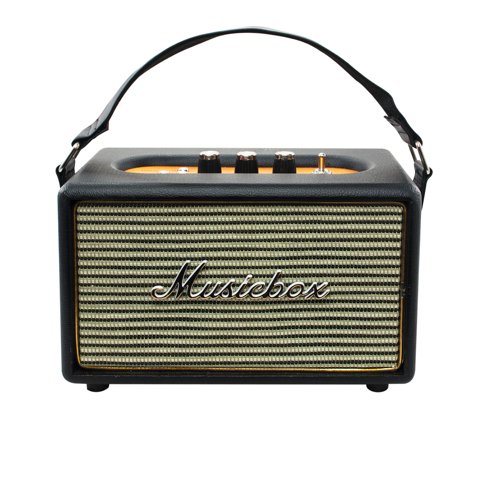 Parlante 8748 Musicbox Negro Bluetooth Mlab