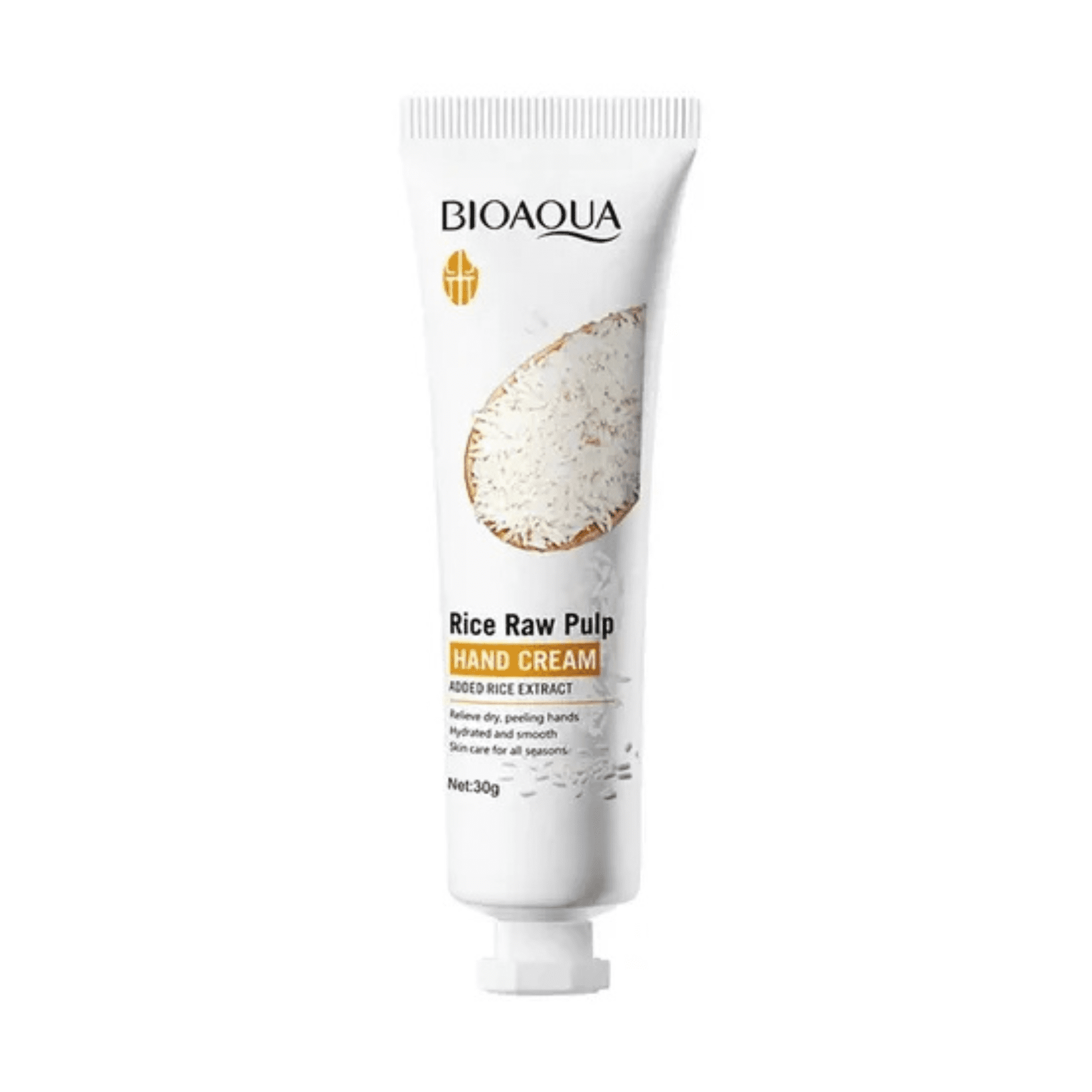 Crema De Arroz Bioaqua Manos Y Rostro Antiarrugas Hidratante