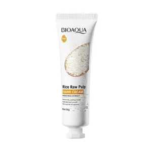 Crema De Arroz Bioaqua Manos Y Rostro Antiarrugas Hidratante