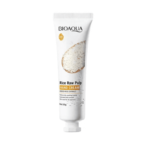 Crema De Arroz Bioaqua Manos Y Rostro Antiarrugas Hidratante