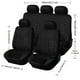 thumbnail image 2 of Funda Universal Cubre Asiento Automóvil 9 Piezas Coche Negro, 2 of 4