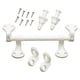 thumbnail image 1 of Bisagras para asiento de inodoro Plumb Pak PP835-36 de plástico, color blanco, 1 of 2