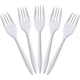 thumbnail image 2 of Tenedores Plástico Desechable 15cm Pack 100 Und Tenedor Blanco, 2 of 3