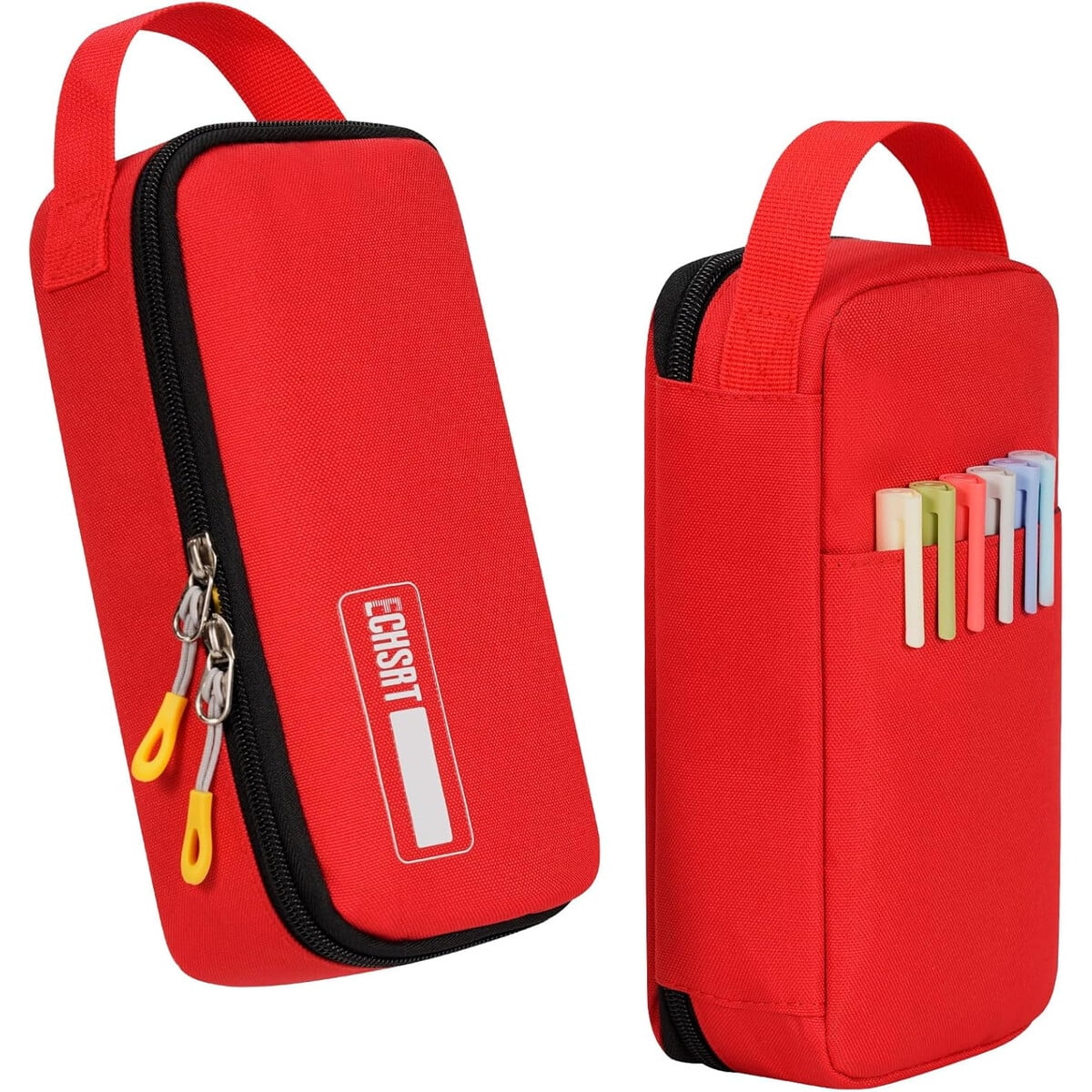 Cartuchera Grande Echsrt Roja 1200d Oxford 24x12x6cm