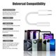 thumbnail image 3 of Adaptador USB-C a conector de 3,5 mm Fidioto – Pack de 4 (13,5 cm), 3 of 6