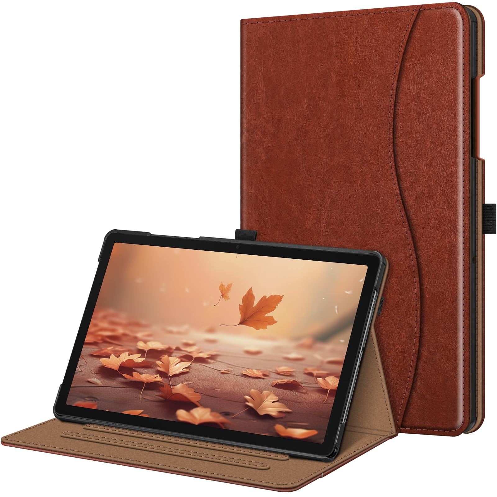 Funda Fintie Para Samsung Galaxy Tab A11+ Plus De 11 Pulgadas 2025/a9+ Plus 2023, Color Marrón