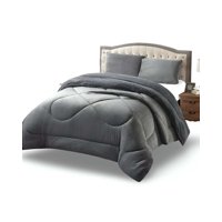 Imac Hogar - Cubrecama Plush Con Chiporro Acolchado Liso King