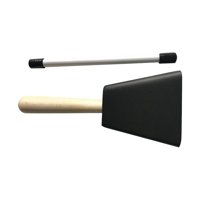 Magideal - Instrumento De Percusión De Cencerro, Accesorio De Mango De Madera, Campana De Animación, Instrumento De Música, Regalos, Campana De Mano, Cencerro Re