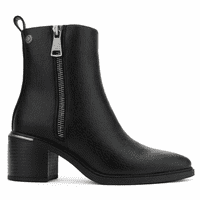 Botin Negro Mujer Casual Chalada Sonora
