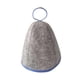 thumbnail image 4 of Gorro De Fieltro Portátil Con Buena Absorción De Agua Para Sauna, Gorro De Fieltro Para Hombres Y Mujeres, Para Bañarse En Gris Y Azul, 4 of 5