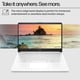 thumbnail image 3 of Laptop HP 14" Intel Celeron N4500 4GB RAM 128GB de Almacenamiento, 3 of 9
