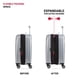 thumbnail image 5 of Equipaje SwissGear 7585 Carry-On Expandible 19" Plateado, 5 of 9