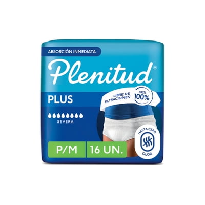 Ropa Interior Desechable Protect Plus P/M 16 Unidades Plenitud