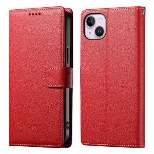 Foxdock - Funda Para Iphone 14 Plus – Cuero Premium, 3 Ranuras Para Tarjetas, Protección Contra Impactos