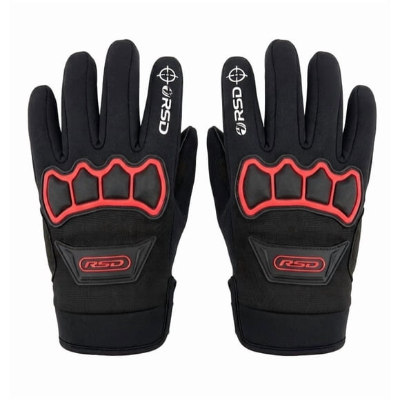 Guante Para Moto Lanyier Antideslizante Rojo