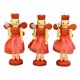 thumbnail image 1 of Adornos De Cascanueces De Navidad 3pcs 5 Pulgadas Para Mesa De La Casa Niños Rojos, 1 of 5
