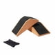 thumbnail image 4 of Bloque De Cuña Para Sentadillas De Corcho, Plataforma Duradera Para Pilates, Gimnasio, Sentadillas Elevadas Con Talón, 2 Uds. Con Bolsa, 4 of 5