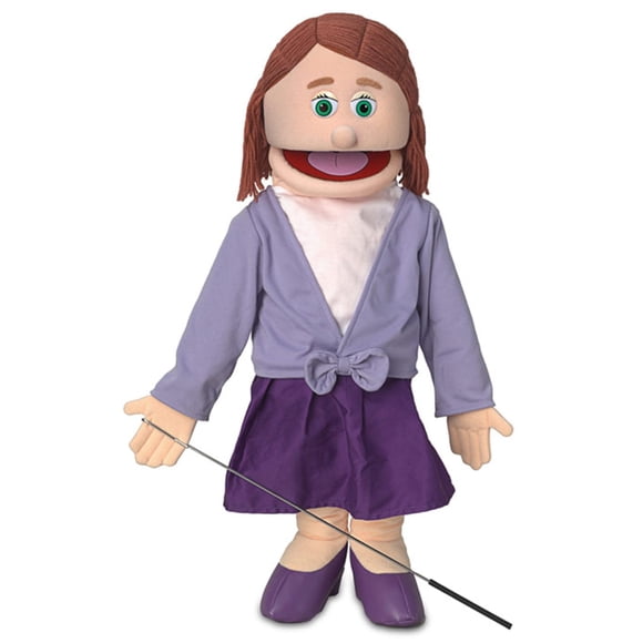 Títere Silly Puppets Sarah de 64 cm, ventrílocuo de cuerpo completo