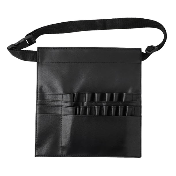 Bolsa cosmética, bolsa de cepillo de maquillaje, portátil con correa de cinturón ajustable de bolsillo multipropósito de cepillo práctico Polla de la